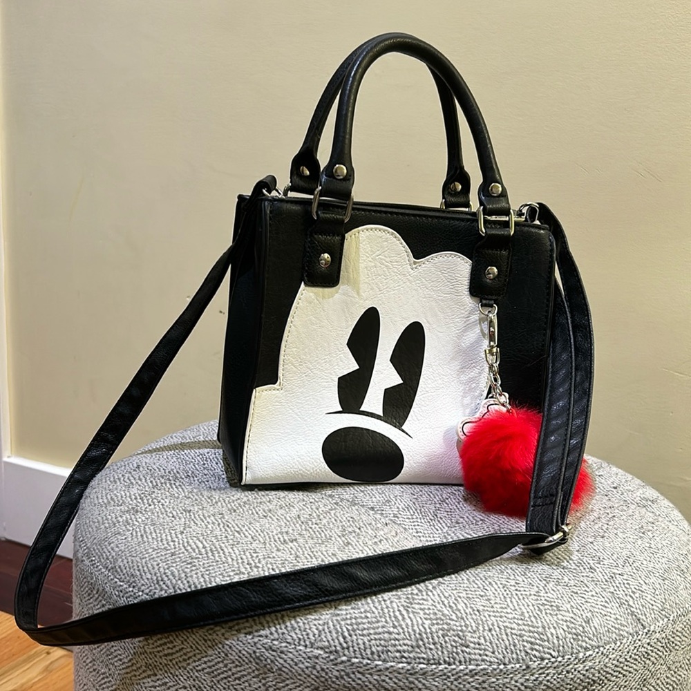 Peek-a-boo Mickey Loungefly Crossbody Purse